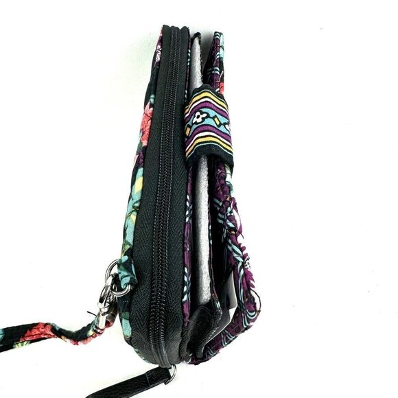 Vera Bradley Iconic Wallet Wristlet Combo Vines Floral Quilted Clutch New - Picture 8 of 10